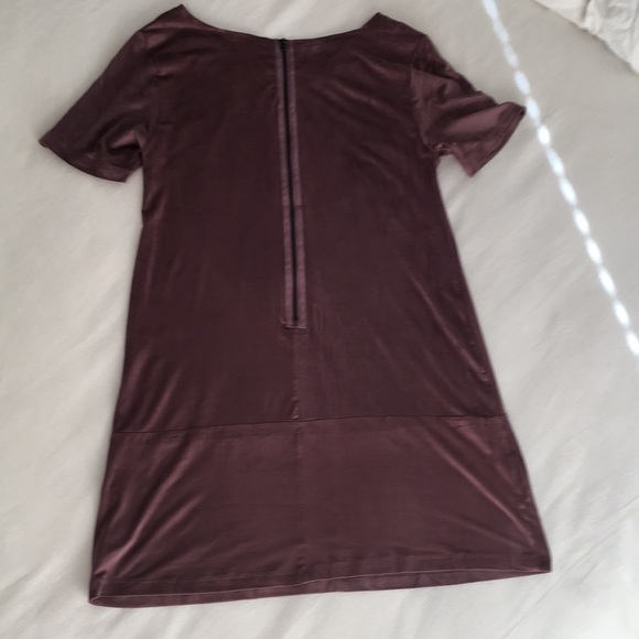 Suede Mini Dress - Picture 3 of 5